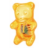 Fame Master - Small Gummi Bear - Orange - 4D Master - Mighty Jaxx - Jason Freeny - Body Anatomy - XX Ray - Art Toys