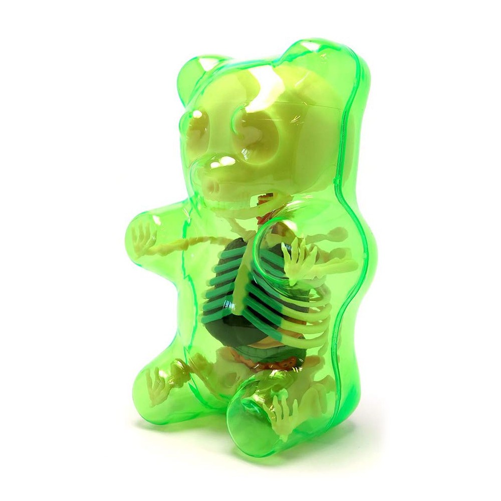 Skeleton Gummy Bear Nail Charms
