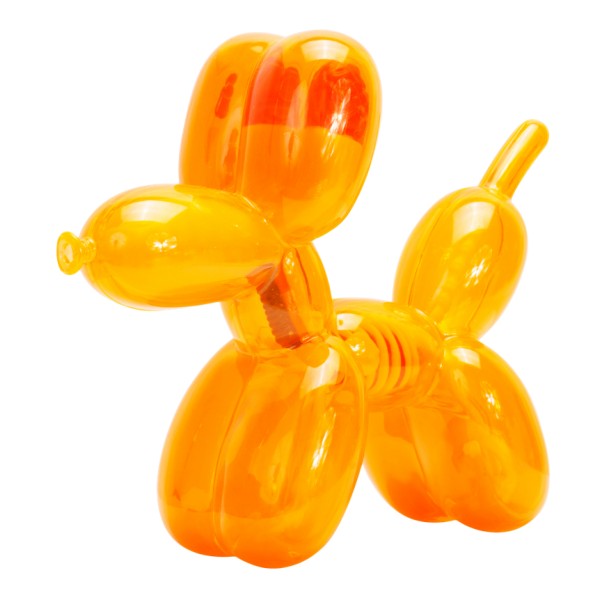 Fame Master - Small Balloon Dog - Orange - 4D Master - Mighty Jaxx - Jason Freeny - Body Anatomy - XX Ray - Art Toys