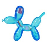 Fame Master - Small Balloon Dog - Blue - 4D Master - Mighty Jaxx - Jason Freeny - Body Anatomy - XX Ray - Art Toys