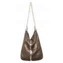 Laura B - New Basic Party Bag - Mesh Bag - Dorè - Strap Bag - Luxury High Quality Bag