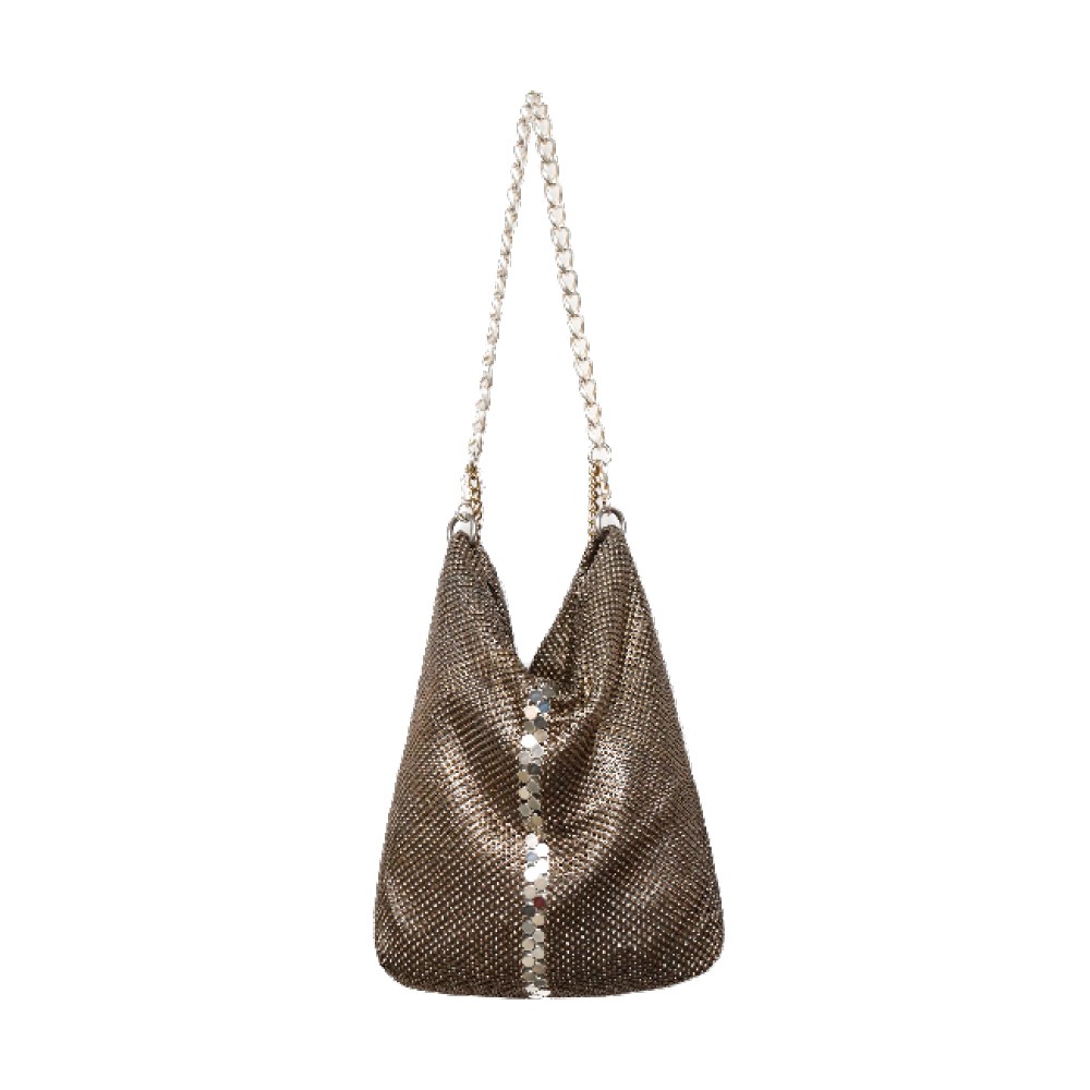 Laura B - New Basic Party Bag - Mesh Bag - Dorè - Strap Bag