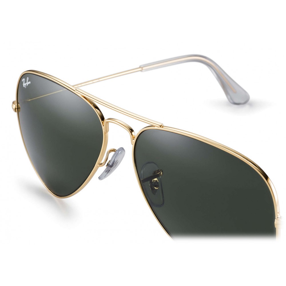 Ray Ban Rb3025 L05 Original Aviator Classic Gold Green Classic G 15 Lenses Sunglass Ray Ban Eyewear Avvenice