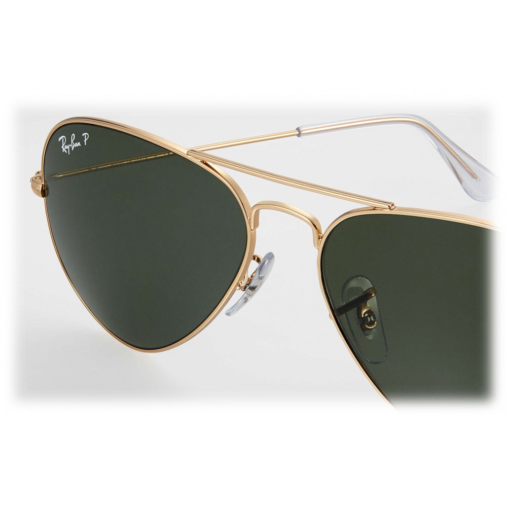 Ray Ban Rb3025 001 58 Original Aviator Classic Gold Polarized Green Classic G 15 Lenses Sunglass Ray Ban Eyewear Avvenice