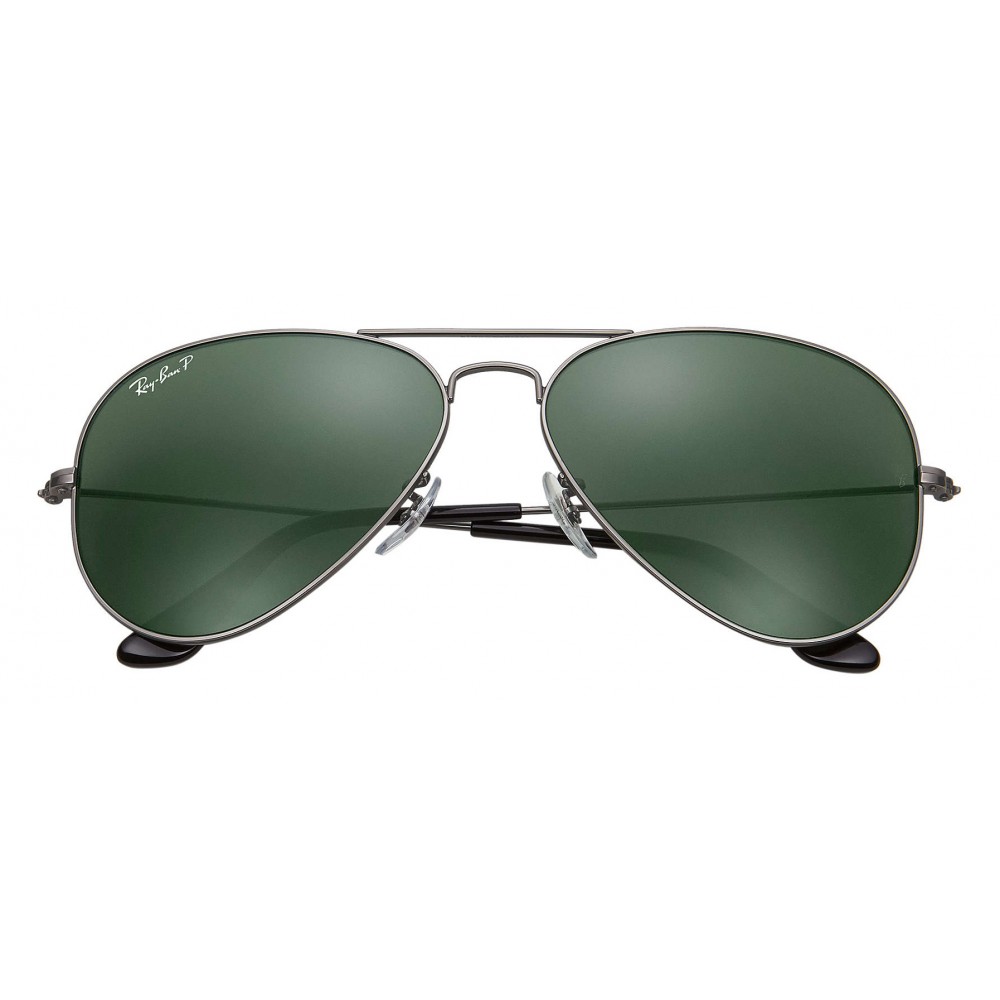 Ray Ban Rb3025 004 58 Original Aviator Classic Gunmetal Polarized Green Classic G 15 Lenses Sunglass Ray Ban Eyewear Avvenice