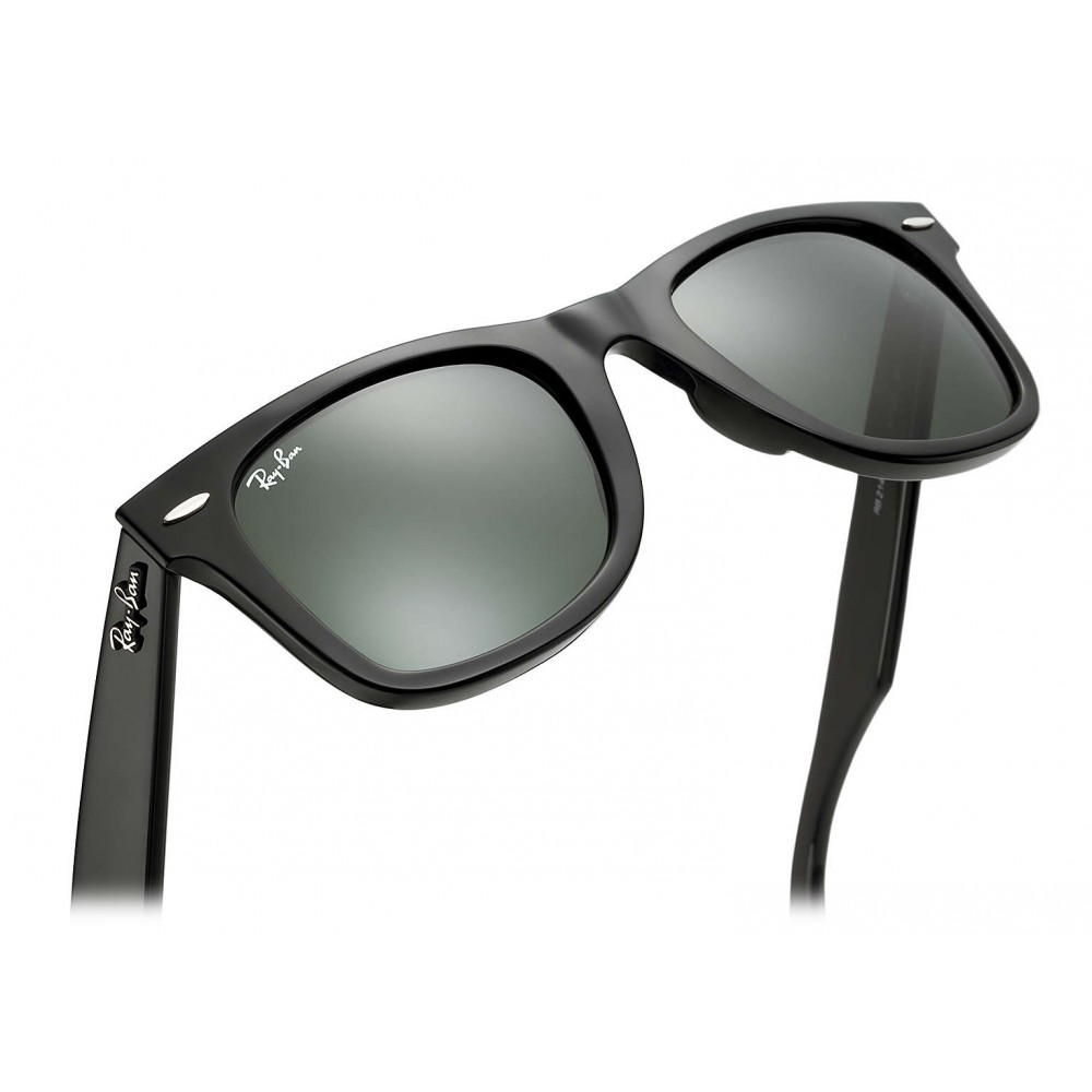 Ray Ban Rb2140 901 Original Wayfarer Classic Black Green Classic G 15 Lenses Sunglass Ray Ban Eyewear Avvenice
