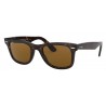 Ray-Ban - RB2140 902/57 - Original Wayfarer Classic - Tortoise - Polarized Brown Classic B-15 Lenses - Sunglass - Eyewear