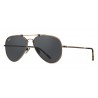 Ray-Ban - RB8125 913757 - Original Aviator Titanium - Antique Gold - Grey Classic Lenses - Sunglass - Ray-Ban Eyewear