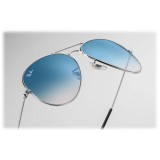 Ray-Ban - RB3025 003/3F - Original Aviator Gradient- Argento - Lente Azzurro Sfumata - Occhiali da Sole - Ray-Ban Eyewear