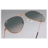 Ray-Ban - RB3025 197/71 - Original Aviator Gradient- Bronze-Copper- Grey Gradient Lenses - Sunglass - Ray-Ban Eyewear