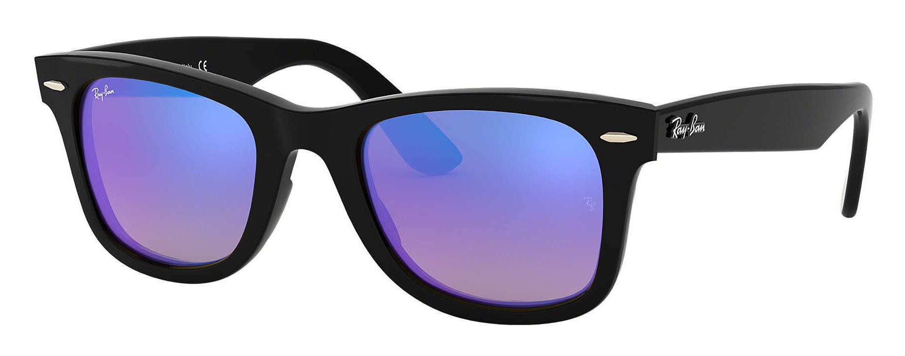 Black and blue ray ban sunglasses hotsell