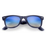 Ray-Ban - RB4340 62324O - Original Wayfarer Ease - Blue - Blue Gradient Flash Lenses - Sunglass - Ray-Ban Eyewear