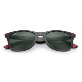 Ray-Ban - RB4195M F60271 - Original Scuderia Ferrari Collection Wayfarer - Black - Green Classic Lenses - Sunglass - Eyewear