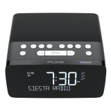 Pure - Siesta Charge - Grafite - Radiosveglia Premium - DAB+/FM/Bluetooth - Ricarica Wireless - Radio Digitale di Alta Qualità