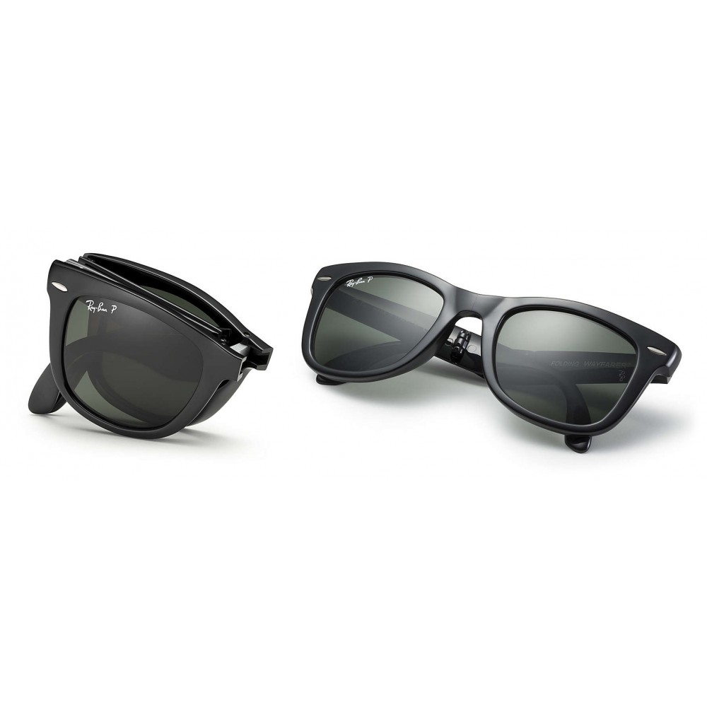 folded ray ban sunglass