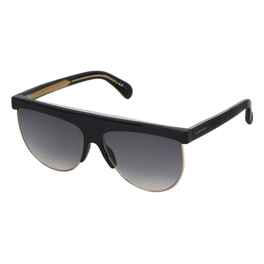 Givenchy - GV Squared Oversized Sunglasses in Acetate and Metal - Gray ...