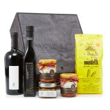 Ventuno - Toscana Incanto Cena Food Box - Agrodolce - Fusilli - Vino Nobile - Eccellenze Italiane - Gift Box Multisensoriale