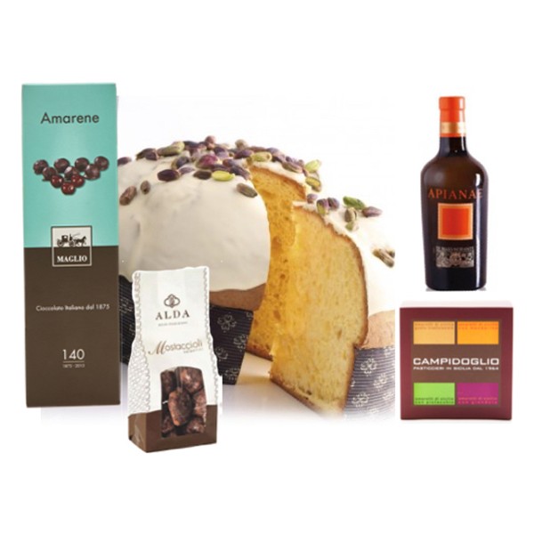 Ventuno - Christmas in the South con Moscato Reale “Apianae” Food Box - Italian Excellences - Multisensorial Gift Box