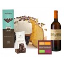 Ventuno - Natale al Sud con Passito di Pantelleria Food Box - Panettone - Eccellenze Italiane - Gift Box Multisensoriale