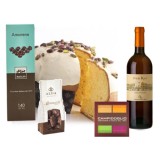 Ventuno - Natale al Sud con Passito di Pantelleria Food Box - Panettone - Eccellenze Italiane - Gift Box Multisensoriale