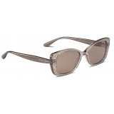 Bottega Veneta - Acetate Square Oversize Sunglasses - Brown - Sunglasses - Bottega Veneta Eyewear