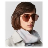 Bottega Veneta - Nylon Classic Sunglasses - Gold Pink - Sunglasses - Bottega Veneta Eyewear