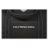 TecknoMonster - Automobili Lamborghini - Huracán Bag in Carbon Fiber and Alcantara® - Black Carpet Collection