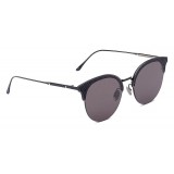 Bottega Veneta - Metal Cat Eye Sunglasses - Black Grey - Sunglasses - Bottega Veneta Eyewear