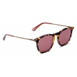 Bottega Veneta - Acetate and Metal Classic Sunglasses - Havana - Sunglasses - Bottega Veneta Eyewear