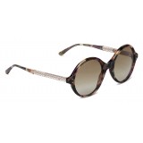 Bottega Veneta - Acetate Round Sunglasses - Multicolor - Sunglasses - Bottega Veneta Eyewear