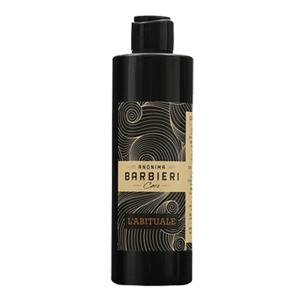 Anonima Barbieri - L'Abituale - Shampoo Doccia - Prodotto Unico per Capelli e Corpo - Shampoo Doccia Idratante