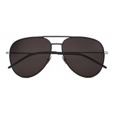 Yves Saint Laurent - Classic SL 11 Aviator Sunglasses with Double Metal Bridge and Nylon Lenses - Black - Saint Laurent Eyewear