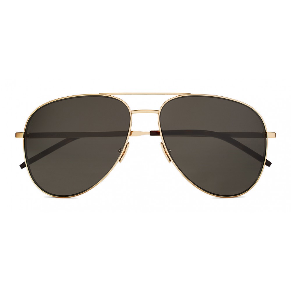 Saint Laurent Grey Gradient Rectangular Unisex Sunglasses SL 522 001 54  889652377872 - Sunglasses - Jomashop