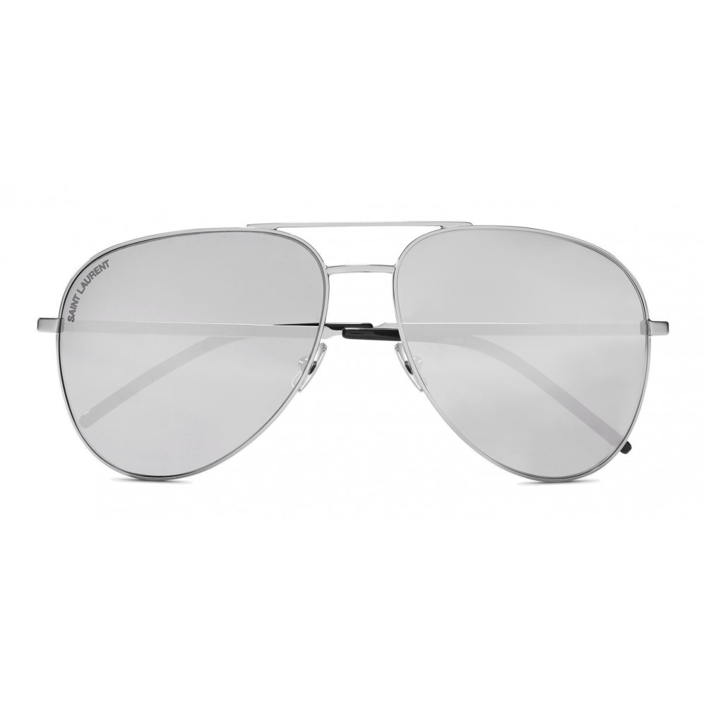 Yves Saint Laurent - Classic SL 11 Folk Aviator Sunglasses with Double ...