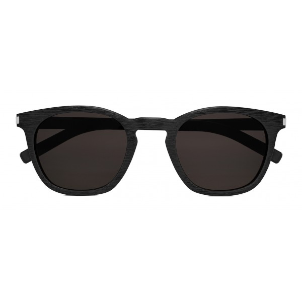 Yves Saint Laurent - Classic SL 28 Sunglasses with Rounded Square Frame - Black - Saint Laurent Eyewear