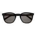 Yves Saint Laurent - Occhiali da Sole Classic SL 28 con Montatura Quadrata Arrotondata - Nero Usato - Saint Laurent Eyewear
