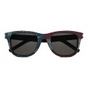 Yves Saint Laurent - Classic SL 51 Strass Square Wellington Frame Sunglasses with Crystals - Black - Saint Laurent Eyewear