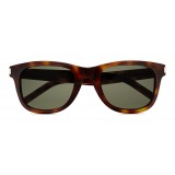 Yves Saint Laurent - Classic SL 51 Sunglasses with Square Wellington Frame - Light Havana - Saint Laurent Eyewear