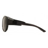 Balenciaga - Occhiali da Sole Limited Round in Acetato Nero con Lenti Nere - Occhiali da Sole - Balenciaga Eyewear