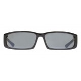 Balenciaga - Neo Square Sunglasses in Black Acetate with Black Lenses - Sunglasses - Balenciaga Eyewear