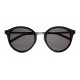 Yves Saint Laurent - Classic SL 57 Round Sunglasses with Metal Bridge and Mineral Glass Lenses - Bronze - Saint Laurent Eyewear