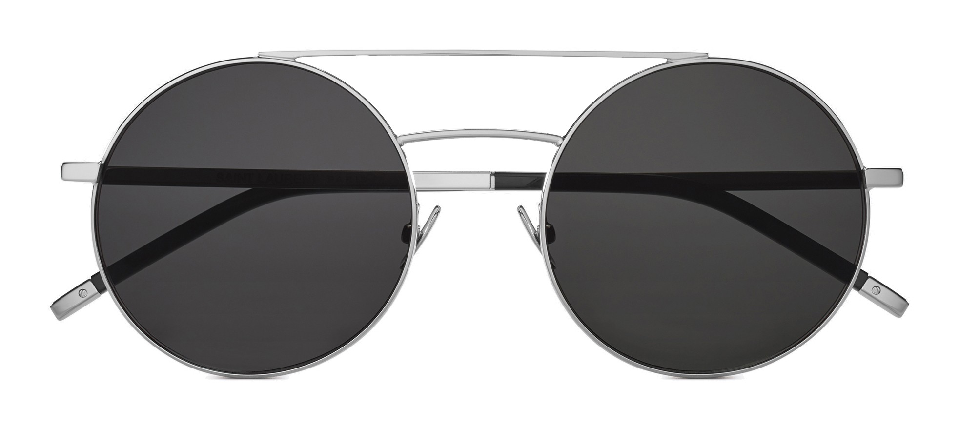 Yves Saint Laurent - Classic SL 210 Round Sunglasses with Double 
