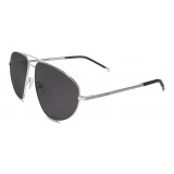 Yves Saint Laurent - Classic SL 211 Sunglasses with Double Metal Bridge - Platinum - Saint Laurent Eyewear