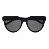 Yves Saint Laurent - Monogramme SL M28 Cat Eye Sunglasses with Nylon Lenses and Acetate Temples - Black - Saint Laurent Eyewear