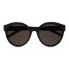 Yves Saint Laurent - Monogramme SL M31 Cat Eye Sunglasses with Nylon Lenses and Acetate - Bright Black - Saint Laurent Eyewear