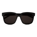 Yves Saint Laurent - Monogramme SL M40 Cat Eye Sunglasses with Nylon Lenses and Acetate Temples - Black - Saint Laurent Eyewear