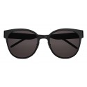 Yves Saint Laurent - Monogramme SL M40 Cat Eye Sunglasses with Acetate  Temples - Black Gold - Saint Laurent Eyewear - Avvenice