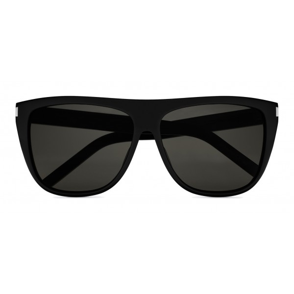 Yves Saint Laurent - Occhiali da Sole New Wave SL 1 con Montatura Spessa - Nero Usato - Saint Laurent Eyewear