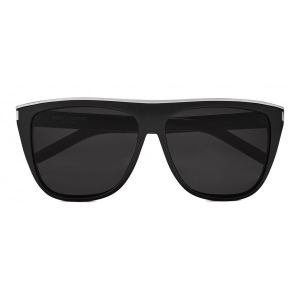 Yves Saint Laurent - Occhiali da Sole New Wave SL 1 Combi con Montatura Spessa - Nero - Saint Laurent Eyewear