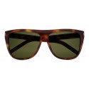 Yves Saint Laurent - New Wave SL 1 Sunglasses with Thick Frame - Light Havana - Saint Laurent Eyewear